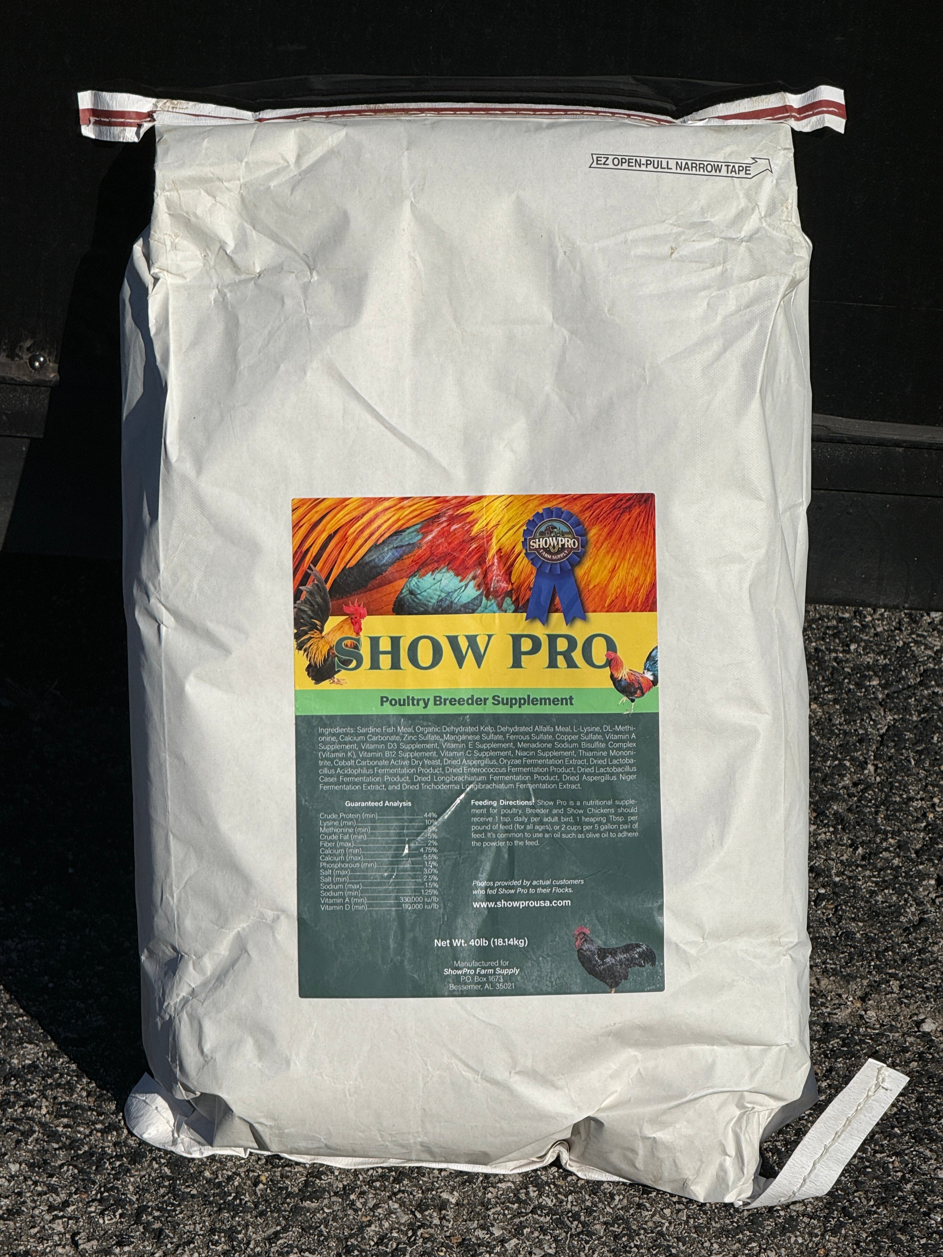Show Pro Premium Poultry Breeder Supplement – Fertility & Vitality Formula